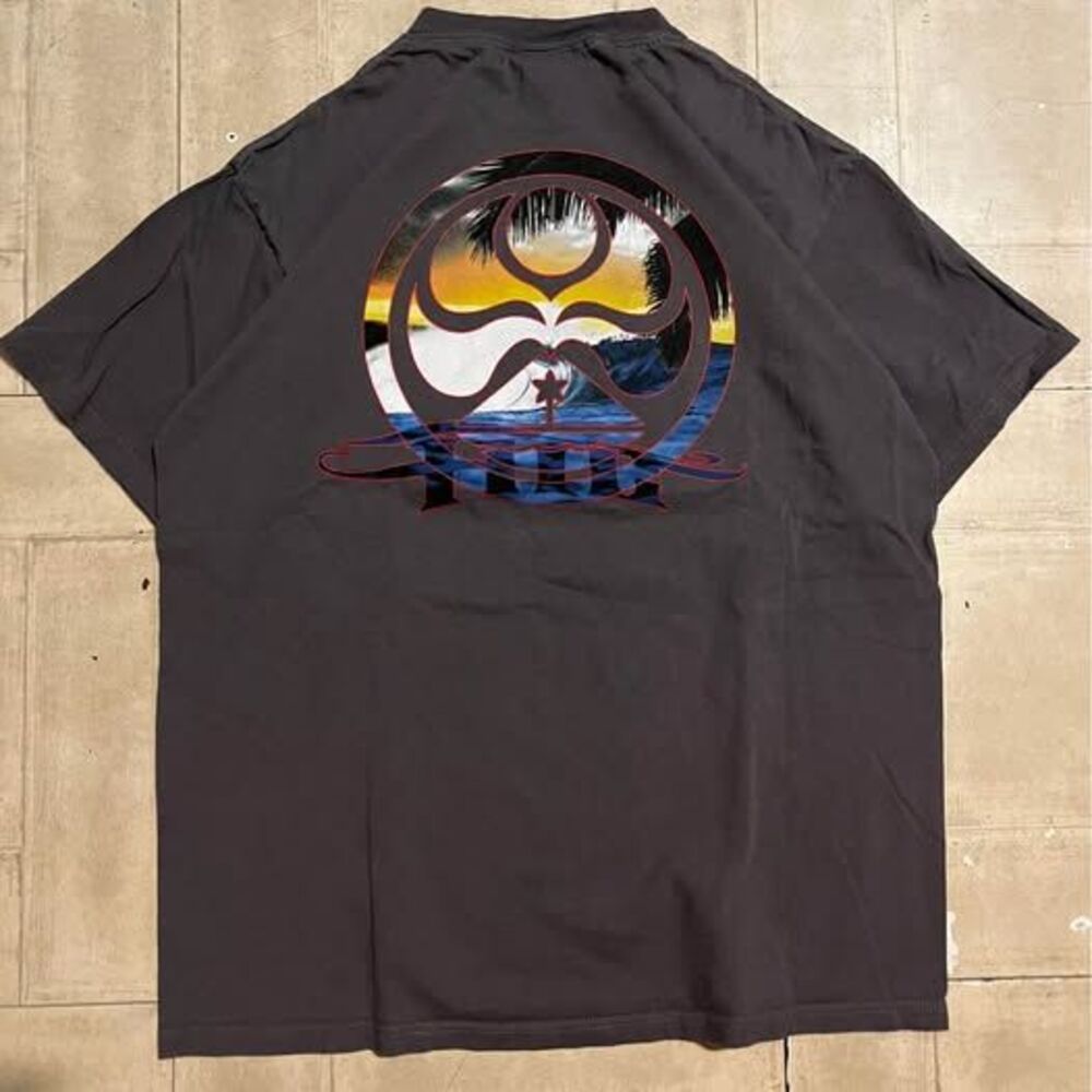 Hic surfware like gray graphic tshirt size large